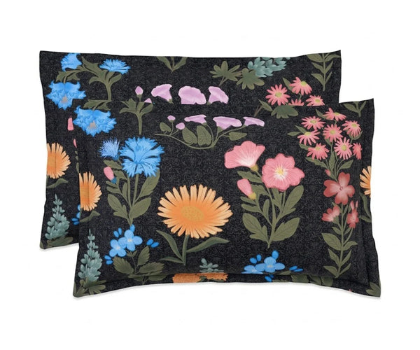 Printed Linen Sheet Set – 100% Linen Bedding