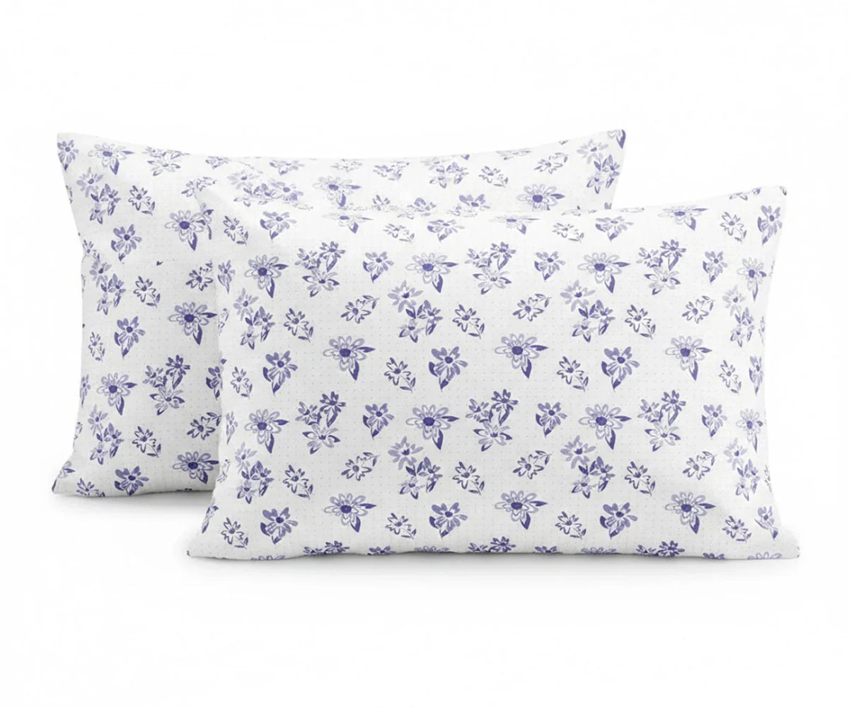 Printed Linen Sheet Set – 100% Linen Bedding