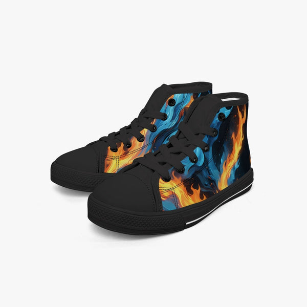 Blue Flame High Top