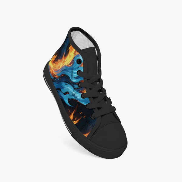 Blue Flame High Top