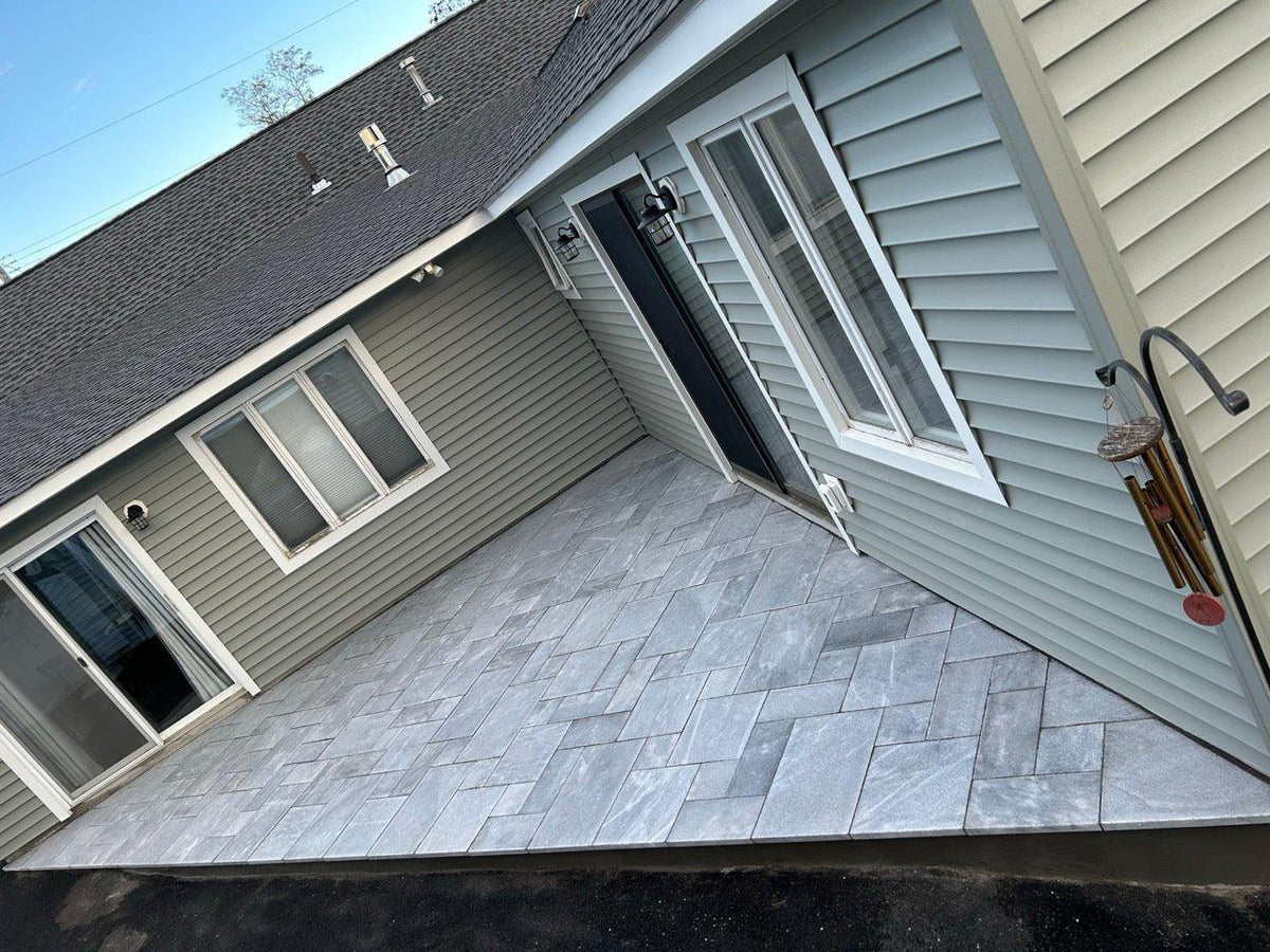 Bluestone Marble Leather Pavers