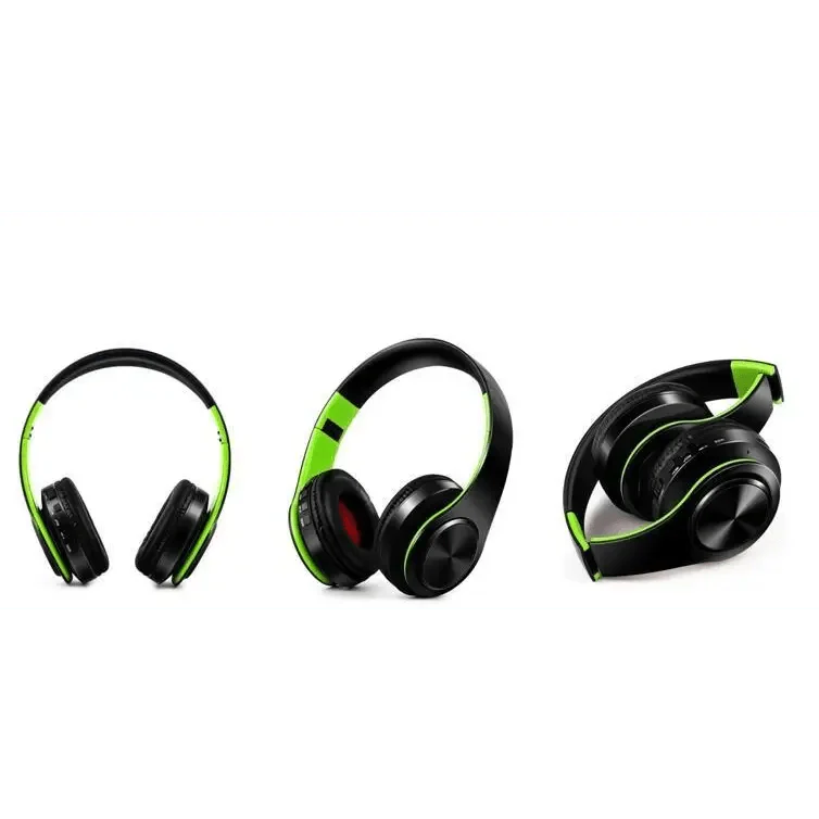 Bluetooth Foldable Earphone Unique Wireless Stereo Headphones Sport Earphone With Microphone Modern Music Headphones