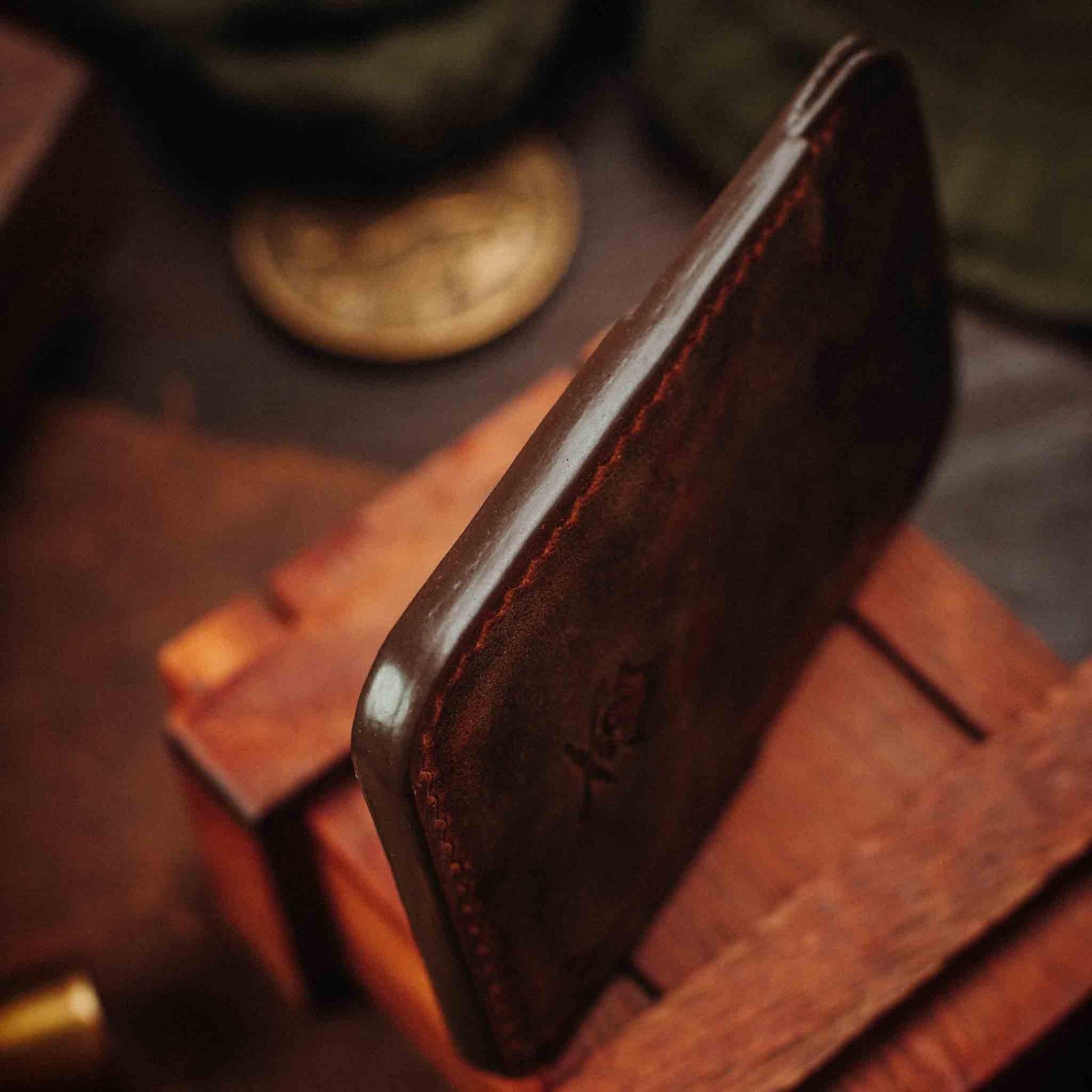 Slim Leather Wallet - Boatswain v3 | Minimalist Card Holder | EDC