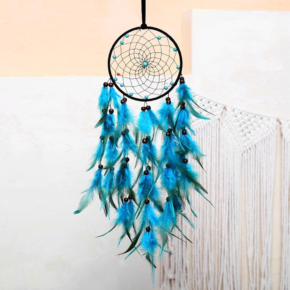 Boho Dream Catcher For Bedroom Feather Pendant National Handmade Beautiful Dream Catcher Wall Hanging Decoration Gift For Girls Room Party Wedding Girls Kids Nursery Bedroom Wall Decor Festival Gift