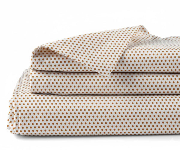 Printed Linen Sheet Set – 100% Linen Bedding