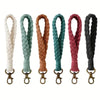 Boho Handmade Wristlet Bracelet Keyring