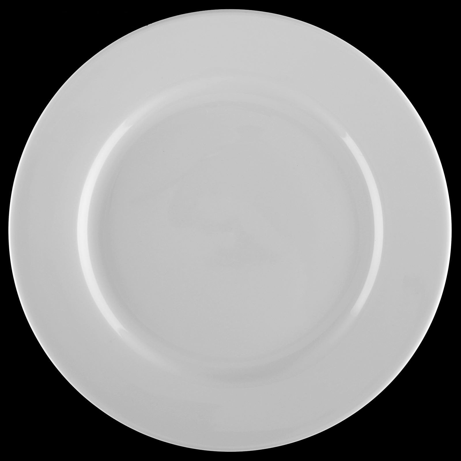 Professional Rolled Rim White Dessert Plate 7