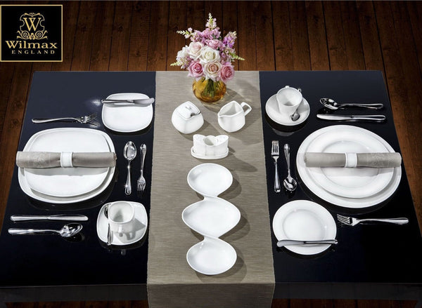 Professional Rolled Rim White Dessert Plate 7