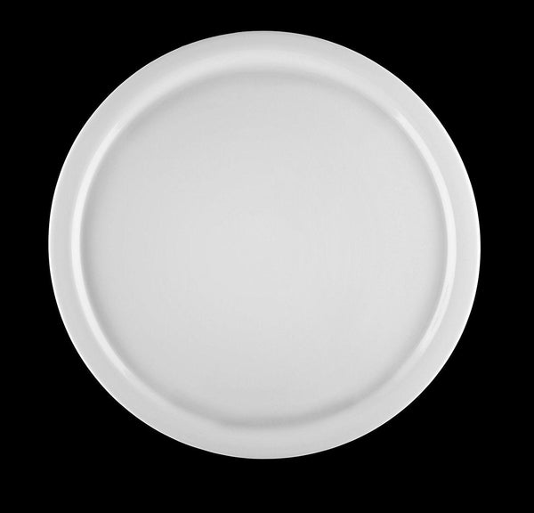 White Personal Pizza Plate 14