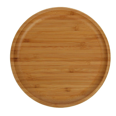 Bamboo Round Plate 9