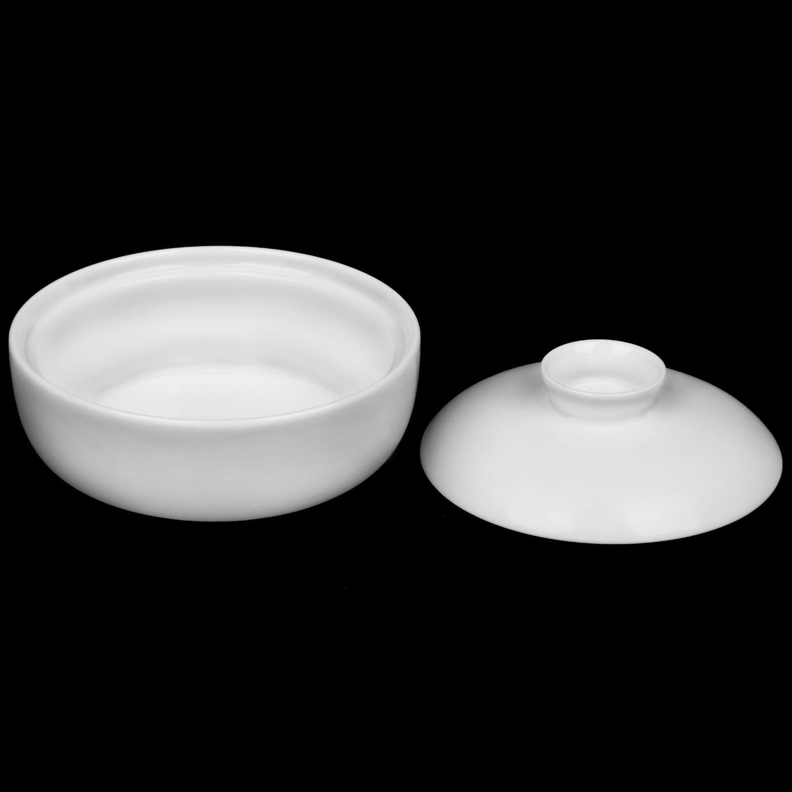 White Soup Cup With Lid 5
