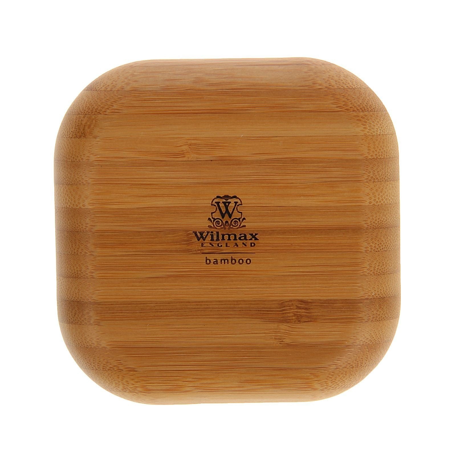 Set Of 12 Bamboo Square Plate 4