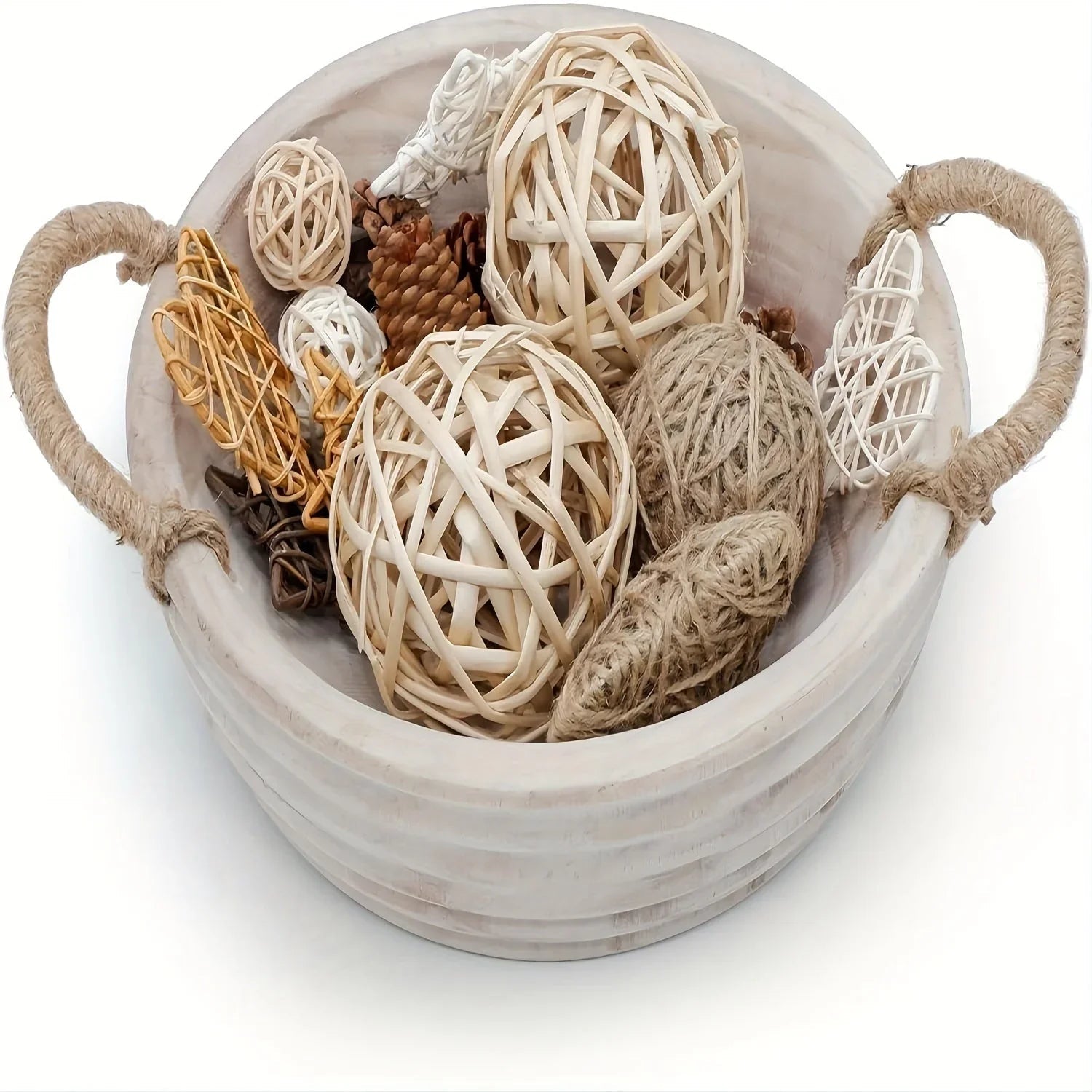 Bowl - Decorative Wood 11.2 Inch