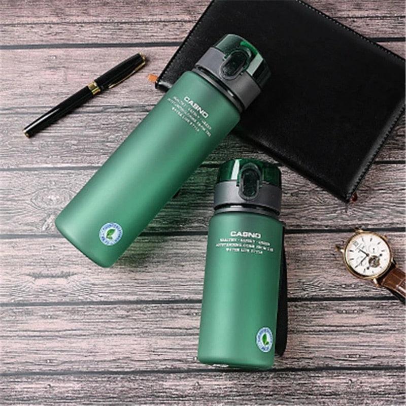 BPA Free Leak Proof Sports Water Bottle High Quality Tour Hiking Portable My Favorite Drink Bottles 400ml 560ml Water Bottle Sport Frosted Tour Outdoor Leak Proof Seal Child School Water Bottles for Children Kids