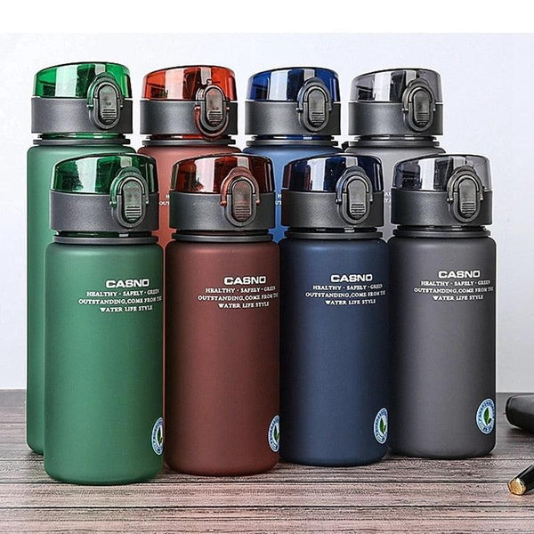 BPA Free Leak Proof Sports Water Bottle High Quality Tour Hiking Portable My Favorite Drink Bottles 400ml 560ml Water Bottle Sport Frosted Tour Outdoor Leak Proof Seal Child School Water Bottles for Children Kids
