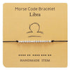 Bracelet Morse Code Braided Charm Bracelets For Women Men Jewelry Silver Adjustable Inspirational Morse Code Beads With Cord Handmade Wrap Bracelet Secret Message Jewelry Gifts For Her