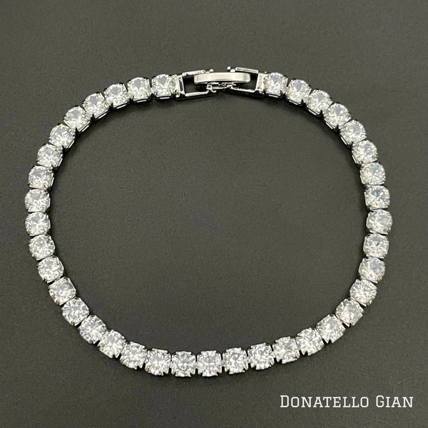 Lab Created White Topaz Tennis Bracelet - Gifts for You 'n Me