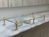 Victorian Brass Gallery Rail - Brushed Brass