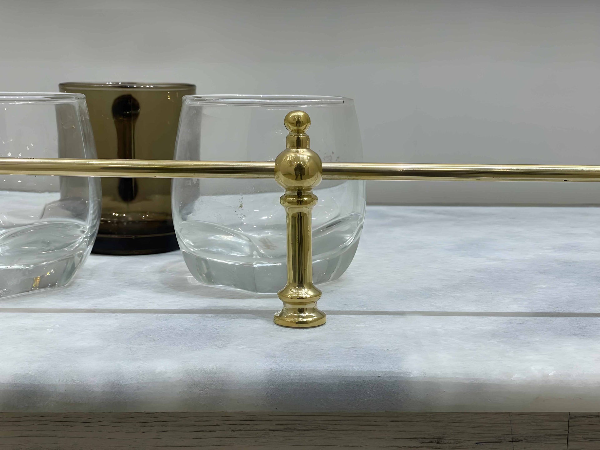 Victorian Brass Gallery Rail - Polished Brass