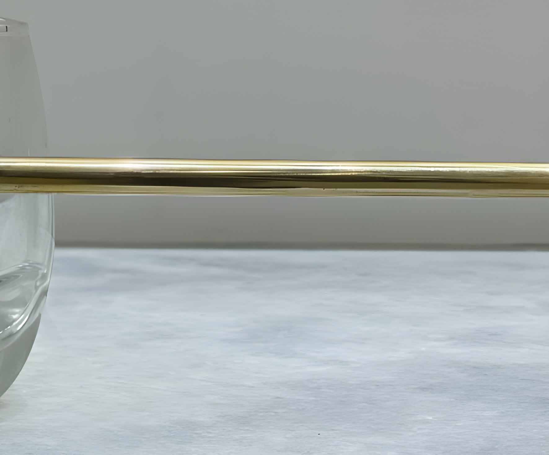 Victorian Brass Gallery Rail - Polished Brass