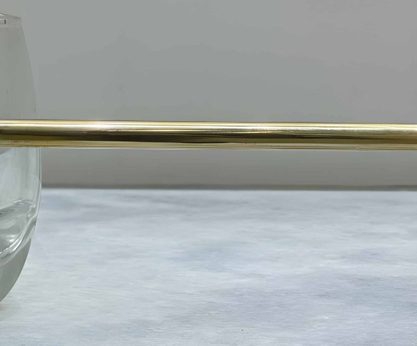 Victorian Brass Gallery Rail - Polished Brass