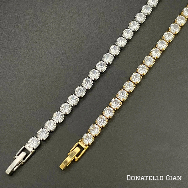 Lab Created White Topaz Tennis Bracelet - Gifts for You 'n Me