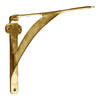 Classic Shelf Bracket - Brass Brushed