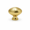 Oval Brass Knob