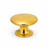 Classic Brass Knob - UNLACQUERED BRASS POLISHED