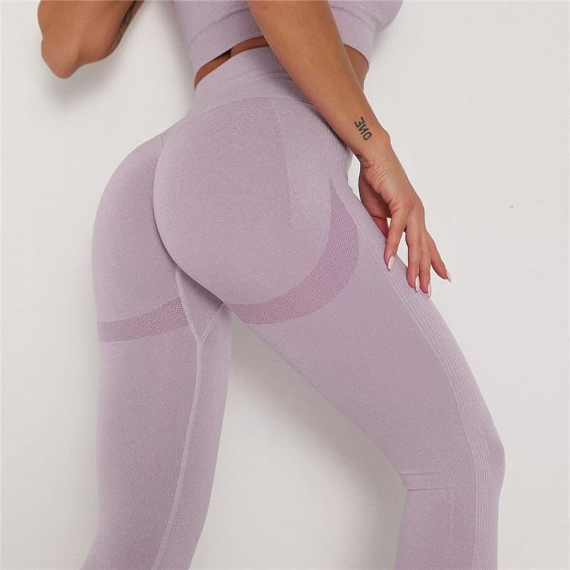 Breathable Leggings Women High Waist Seamless Push Up Fitness Workout Gym Pants Female Women Gym Leggings High Waisted Tummy Control Bottom Lift Yoga Pants Elegant Casual Homewear