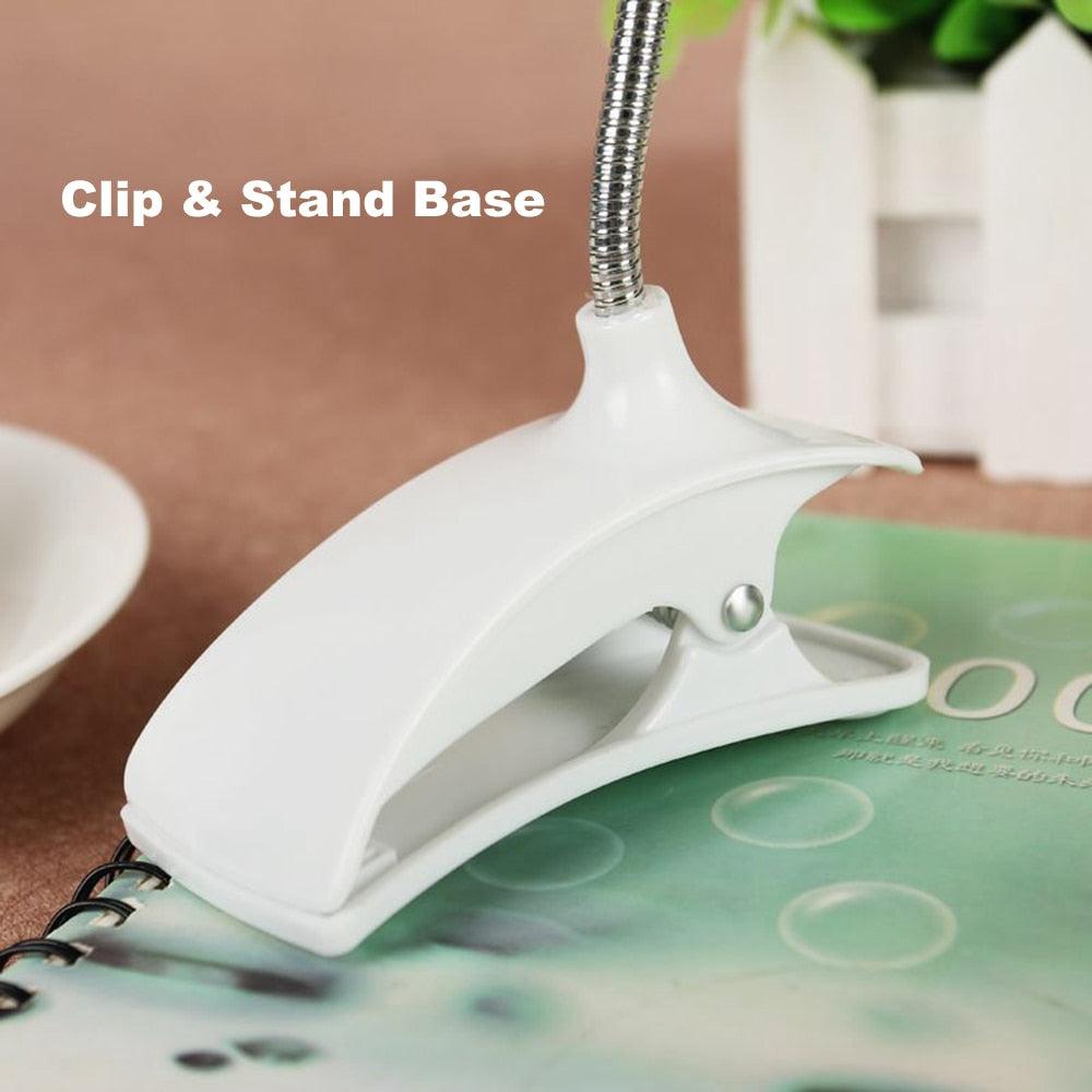 Bright LED Table Lamp Study Desk Reading Book Lamp Eye-care Bedside Bedroom Battery Desk Light For Student Office LED Stand Decorative Table Lamp Cute Study Lamps for Bedroom Décor