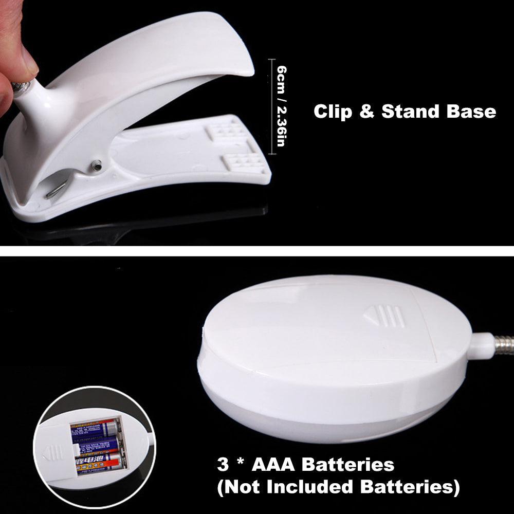 Bright LED Table Lamp Study Desk Reading Book Lamp Eye-care Bedside Bedroom Battery Desk Light For Student Office LED Stand Decorative Table Lamp Cute Study Lamps for Bedroom Décor