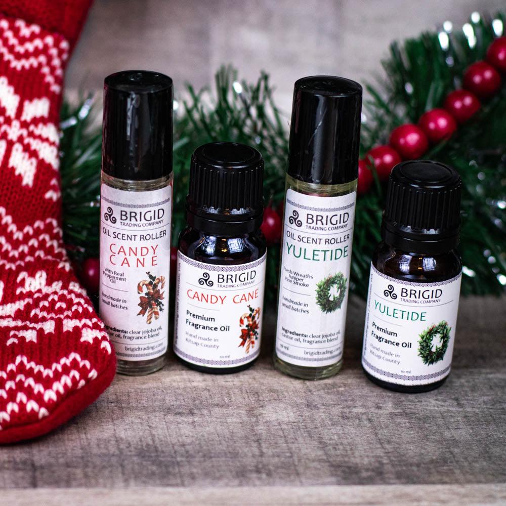 Yuletide Diffuser Oil - Juniper, Christmas Wreaths, Pine Trees, and Bonfire Smoke