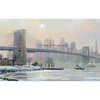 Brooklyn Bridge Camber - Winter (FB) (UNFRAMED)