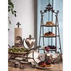 Acanthus Stoneware 3-Tier Server
