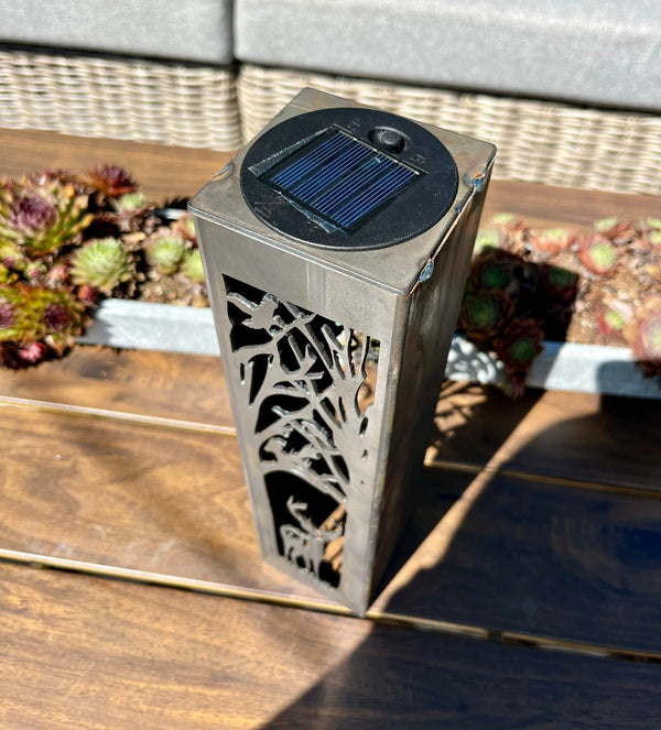 Buck Forest Solar Tube Light - Steel - Multiple Sizes
