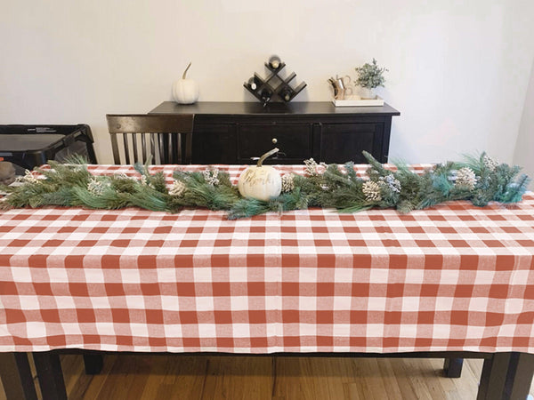Burnt Orange Tablecloths