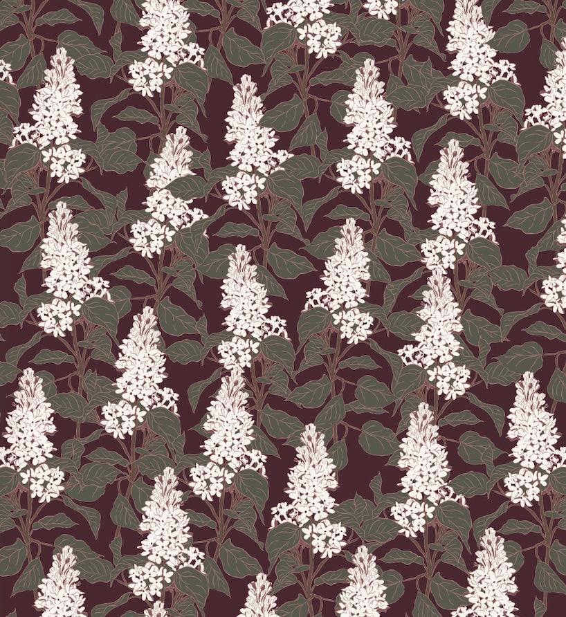 Lilac Wallpaper by Brittany Polatis Design