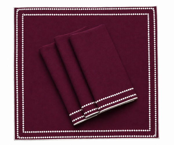 Dots Embroidered Napkin