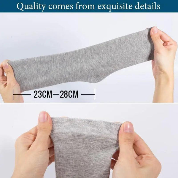 Business Simple White Cotton Socks 10 Pairs Men Breathable Socks Spring Summer Socks for Men Heavy Duty Reinforced Cotton Socks For Men