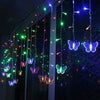 Butterfly Curtain String Lights USB Powered with 8 Modes 96 LED Remote Control