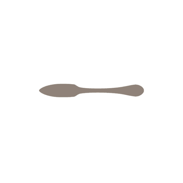 Corby Hall Metro Butter Spreader | Mirror Finish: 6355