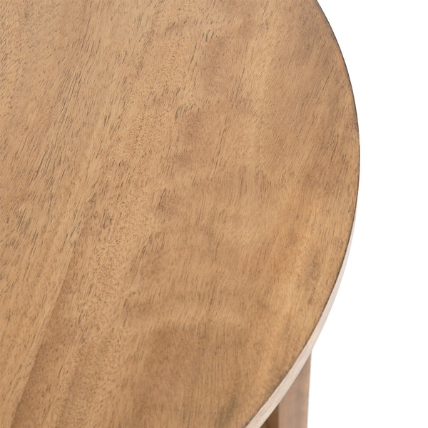 Foxford Round Wood Side Table