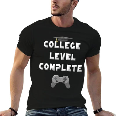 2025 College Level Complete Funny Video Gamer Graduation T-Shirt