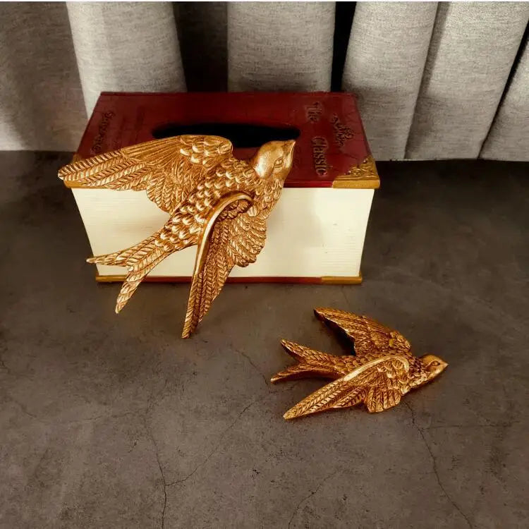 Resin Bird Wall Décor VagabondVintage