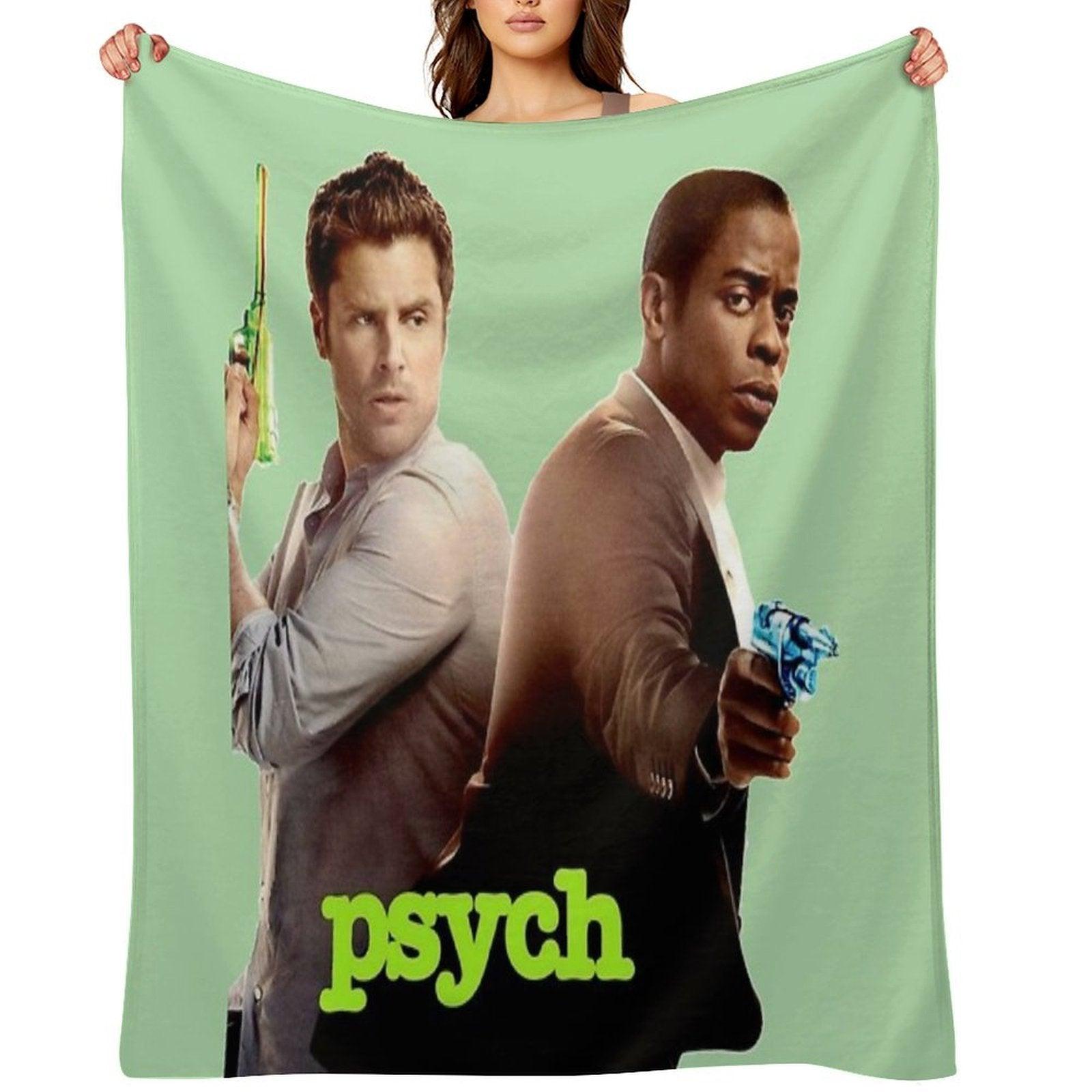 Psych Design Throw Blanket