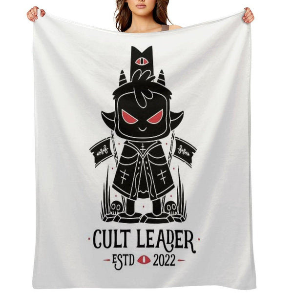 Cult Leader Throw Blanket