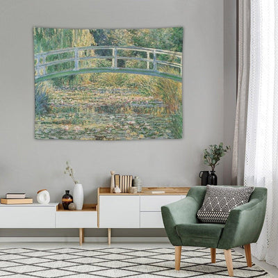 HD. The Water Lily Pond, by Claude Monet. HIGH DEFINITION Tapestry
