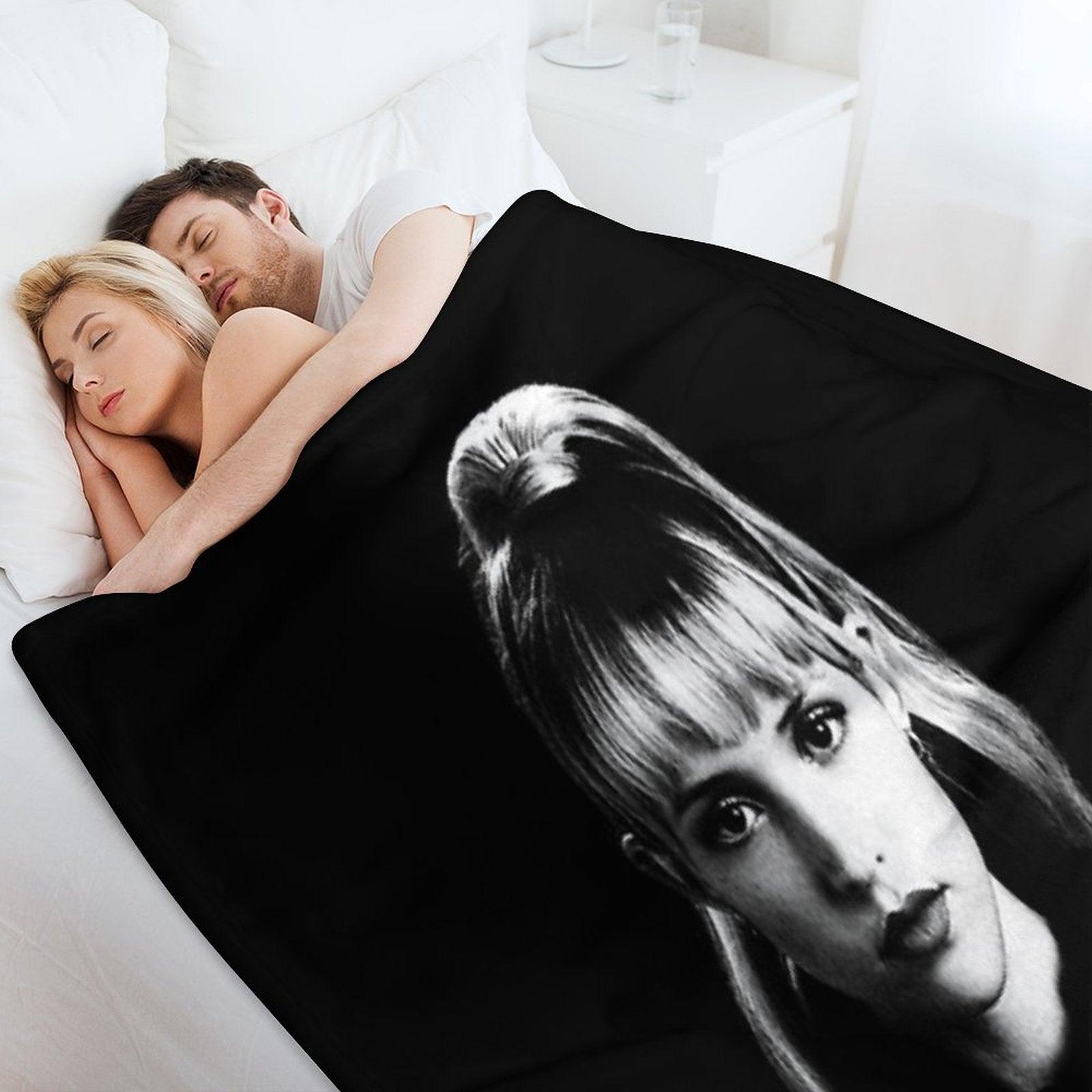Angèle - Portrait Throw Blanket