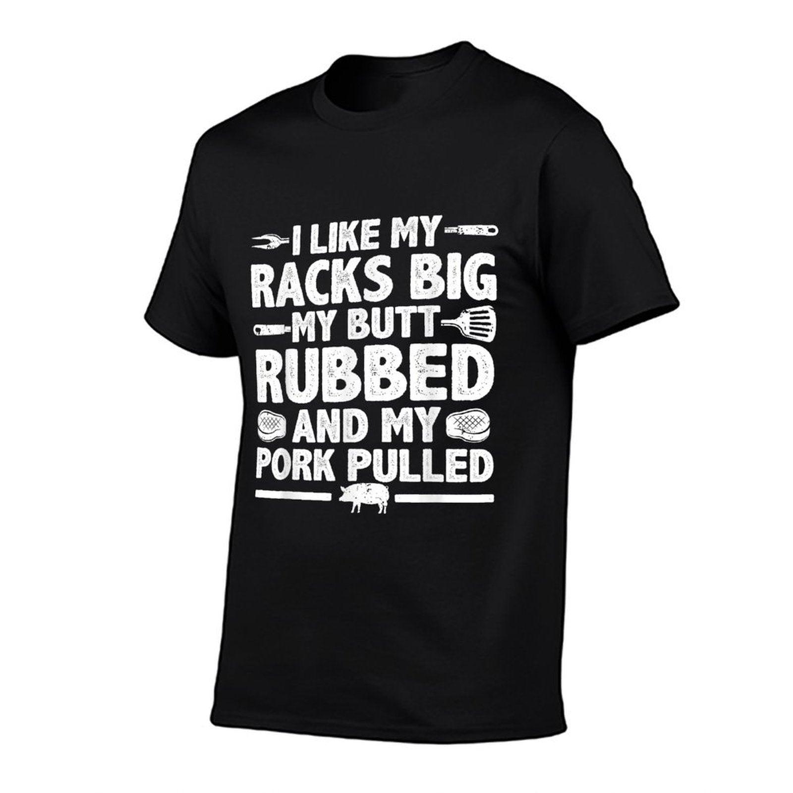 Cool Grilling For Men Women Pork Rub Smoking BBQ Meat Smoker T-Shirt